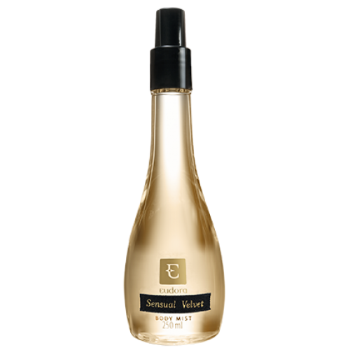 Sensual Velvet Deo Colônia Body Mist, 250ml